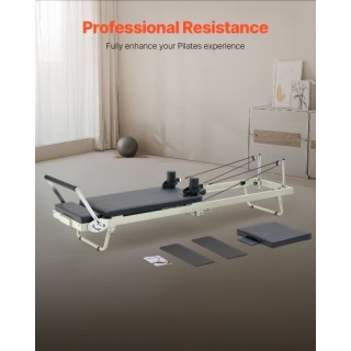 VEVOR Πτυσσόμενο Μηχάνημα Pilates Reformer για Οικιακή Χρήση PLTHXC...