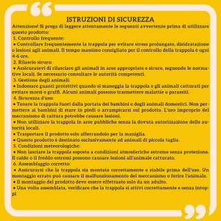 Outsunny Παγίδα Κλουβί για Μικρά Ζώα με Μία Πόρτα και Χειρολαβή, 80... Outsunny Παγίδα Κλουβί για Μικρά Ζώα με Μία Πόρτα και Χειρολαβή, 80...