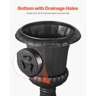 VEVOR Κλασικά Μαύρα Πλαστικά Άνθη 40x67 εκ. SLHPW1522INCDKXP9001V0 VEVOR Κλασικά Μαύρα Πλαστικά Άνθη 40x67 εκ. SLHPW1522INCDKXP9001V0