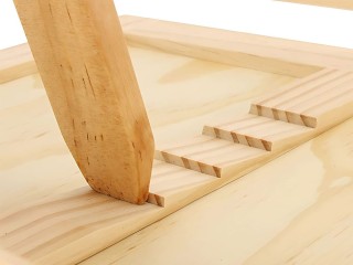 Ξύλινο Επιτραπέζιο Καβαλέτο-Βαλιτσάκι με Ρυθμιζόμενη Κλίση & Συρτάρ... Ξύλινο Επιτραπέζιο Καβαλέτο-Βαλιτσάκι με Ρυθμιζόμενη Κλίση & Συρτάρ...