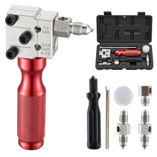 VEVOR Σετ Εκτόνωσης Σωλήνων Φρένων 45° για Χαλκοσωλήνες 4,75mm & 6,...