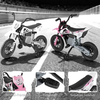 Costway 12V Ηλεκτρική Παιδική Μοτοσυκλέτα με Αποσπώμενες Στηρίξεις ...