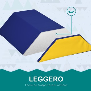 HOMCOM Σετ Μαλακών Κατασκευών για Παιδιά με 5 Μπλοκ σε Σχήμα Ορθογω... HOMCOM Σετ Μαλακών Κατασκευών για Παιδιά με 5 Μπλοκ σε Σχήμα Ορθογω...