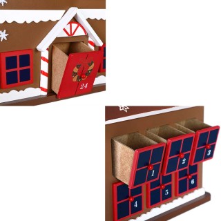 BAKAJI Χριστουγεννιάτικο Ημερολόγιο Αντίστροφης Μέτρησης Ξύλινο Σπ... BAKAJI Χριστουγεννιάτικο Ημερολόγιο Αντίστροφης Μέτρησης Ξύλινο Σπ...