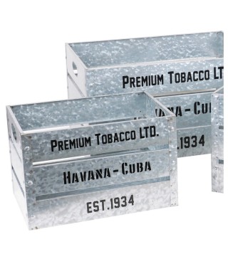 Σετ 3 Μεταλλικά Κουτιά Αποθήκευσης 51x35x28cm / 43x30x26cm / 36x25x... Σετ 3 Μεταλλικά Κουτιά Αποθήκευσης 51x35x28cm / 43x30x26cm / 36x25x...