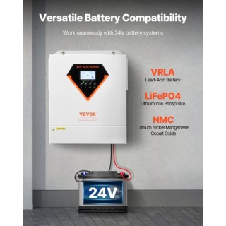 VEVOR Υβριδικός Ηλιακός Αντιστροφέας 3500W 220/230V WiFi 100A MPPT ... VEVOR Υβριδικός Ηλιακός Αντιστροφέας 3500W 220/230V WiFi 100A MPPT ...