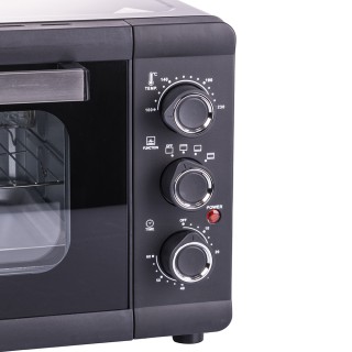 Kooper Ηλεκτρικός φούρνος 32L με λαμπτήρα, 1380W, μαύρος, από σκληρ...