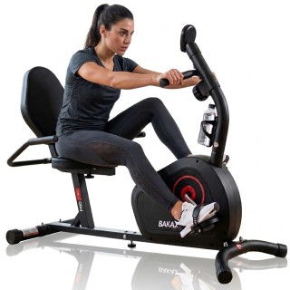 BAKAJI Καθιστό Ποδήλατο Γυμναστικής με 8 Επίπεδα Αντίστασης Εργονομ... BAKAJI Καθιστό Ποδήλατο Γυμναστικής με 8 Επίπεδα Αντίστασης Εργονομ...