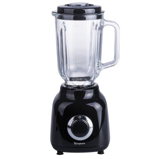Kooper Μαύρο ηλεκτρικό μπλέντερ με γυάλινη κανάτα με διαγραμμίσεις ...