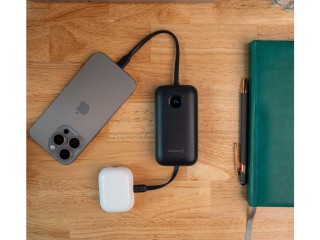 SWISSTEN Φορητός Φορτιστής Voltbox 35 W 10,000 mAh με Ενσωματωμένα ...