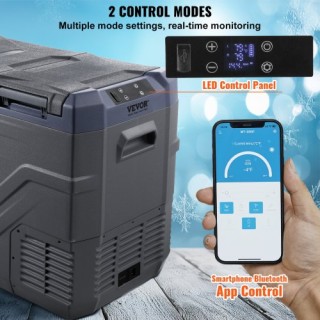 Φορητό Ψυγείο Καταψύκτης VEVOR 40L Διπλής Ζώνης WLCZBXX55LSQ2LSAYV2 Φορητό Ψυγείο Καταψύκτης VEVOR 40L Διπλής Ζώνης WLCZBXX55LSQ2LSAYV2