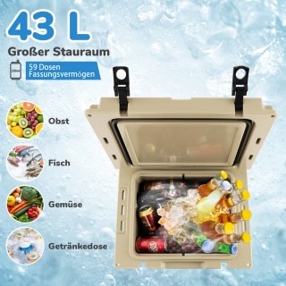 Costway Κινητό Ψυγείο 43L με Ρόδες & Ανοιχτήρι Μπουκαλιών & Τηλεσκο... Costway Κινητό Ψυγείο 43L με Ρόδες & Ανοιχτήρι Μπουκαλιών & Τηλεσκο...