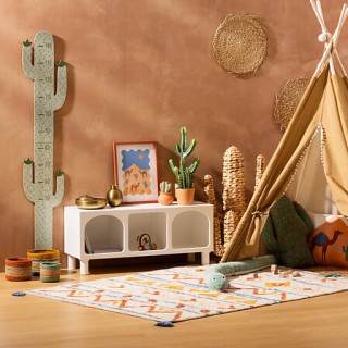 Ξύλινη Παιδική Συρταριέρα με 3 Ράφια 90 x 32 x 40 cm Λευκό 205867 A... Ξύλινη Παιδική Συρταριέρα με 3 Ράφια 90 x 32 x 40 cm Λευκό 205867 A...