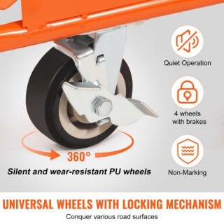 Καρότσι Γυψοσανίδας VEVOR, 1360kg, 115x55cm, Ρόδες 12.7cm BLTCDGS0... Καρότσι Γυψοσανίδας VEVOR, 1360kg, 115x55cm, Ρόδες 12.7cm BLTCDGS0...