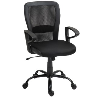 HOMCOM Καρέκλα Γραφείου με Ρυθμιζόμενο Ύψος και Δίχτυ Υφάσματος, Π... HOMCOM Καρέκλα Γραφείου με Ρυθμιζόμενο Ύψος και Δίχτυ Υφάσματος, Π...