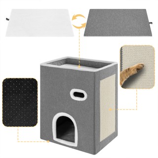 BAKAJI Κάθετη Γατοκατοικία με Ονυχοδρόμιο 48x37.5x63cm 02842219 BAKAJI Κάθετη Γατοκατοικία με Ονυχοδρόμιο 48x37.5x63cm 02842219