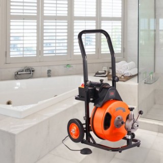 Ηλεκτρικό Μηχάνημα Καθαρισμού Αποχέτευσης VEVOR 50 FT x 1/2 In Auto... Ηλεκτρικό Μηχάνημα Καθαρισμού Αποχέτευσης VEVOR 50 FT x 1/2 In Auto...