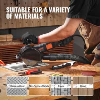 VEVOR Μηχανή Γυαλίσματος 1300W 6-Ταχυτήτων  LSJ1300W1LY0CX819V2