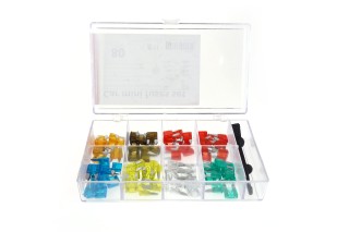 AMiO Ασφάλειες αυτοκινήτου τύπου λεπίδας mini κουτί 80 τεμ ΜΙ... AMiO Ασφάλειες αυτοκινήτου τύπου λεπίδας mini κουτί 80 τεμ ΜΙ...