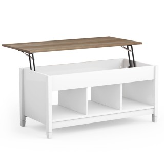 Costway  Πολυλειτουργικό Τραπεζάκι Καφέ με Ανυψούμενη Επιφάνεια και...