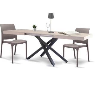 Shally Dogan Επεκτεινόμενο Τραπέζι Κουζίνας 90 x 140 έως 220 cm Ol... Shally Dogan Επεκτεινόμενο Τραπέζι Κουζίνας 90 x 140 έως 220 cm Ol...