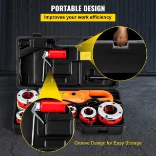 Ηλεκτρικό Σπειροτόμο VEVOR, 2300W, 220V, με 6 Καλούπια 1/2-2  TSJOC...