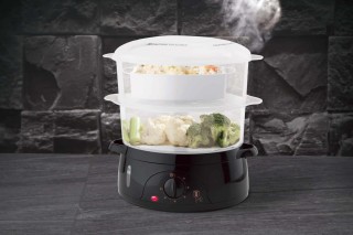 Berlinger Haus Ηλεκτρικός Ατμομάγειρας 6L (800W) με 2 Επίπεδα Μαγει...