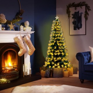 BAKAJI Φωτεινό Χριστουγεννιάτικο δέντρο 150 εκ με LED φώτα Οπτικών... BAKAJI Φωτεινό Χριστουγεννιάτικο δέντρο 150 εκ με LED φώτα Οπτικών...