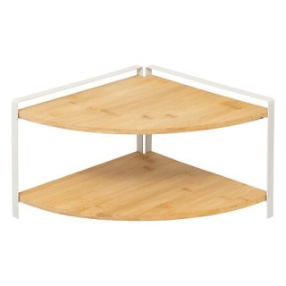 Μεταλλική Γωνιακή Ραφιέρα 2 Επιπέδων 29,6 x 29,3 x 20,5cm Φυσικό Μπ... Μεταλλική Γωνιακή Ραφιέρα 2 Επιπέδων 29,6 x 29,3 x 20,5cm Φυσικό Μπ...