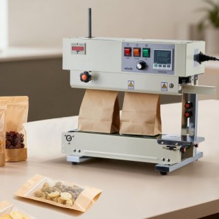 VEVOR Κατακόρυφη Συνεχής Μηχανή Σφράγισης Σάκου 6-12 mm με Ρολλό Εκ... VEVOR Κατακόρυφη Συνεχής Μηχανή Σφράγισης Σάκου 6-12 mm με Ρολλό Εκ...