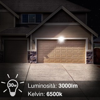 BAKAJI Σετ 2 Fari Led 30W Υψηλής Φωτεινότητας 3000lm Λευκός Προβολέ... BAKAJI Σετ 2 Fari Led 30W Υψηλής Φωτεινότητας 3000lm Λευκός Προβολέ...