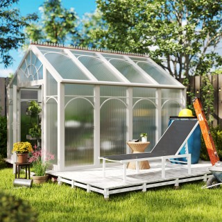 Outsunny Ξαπλώστρα με ρυθμιζόμενη πλάτη σε 5 επίπεδα, από ατσάλι κα... Outsunny Ξαπλώστρα με ρυθμιζόμενη πλάτη σε 5 επίπεδα, από ατσάλι κα...