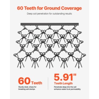 VEVOR Σύρσιμο Δισκοσβάρνας 5.8 x 4.8 ft Αλυσίδα Δισκοσβάρνας ATV Γκ... VEVOR Σύρσιμο Δισκοσβάρνας 5.8 x 4.8 ft Αλυσίδα Δισκοσβάρνας ATV Γκ...