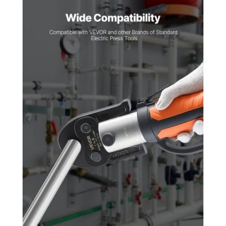 VEVOR Σιαγόνα Πίεσης V28 28mm για Ανοξείδωτους Σωλήνες V-Tύπου JCYL...