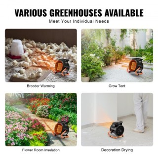 VEVOR Θερμαντήρας Θερμοκηπίου 2000W με Προστασία Υπερθέρμανσης WSJ... VEVOR Θερμαντήρας Θερμοκηπίου 2000W με Προστασία Υπερθέρμανσης WSJ...