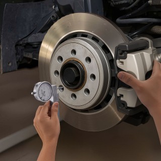 VEVOR Δείκτης Ακρίβειας 0.03 mm με Μεταλλική Βάση, Διάμετρος Καντρά...