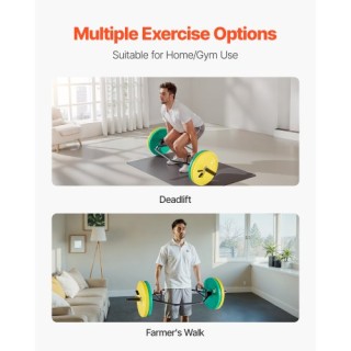 VEVOR Εξάγωνη Μπάρα Άρσης Βαρών για Καθίσματα, Ανασηκώσεις και Άρσε... VEVOR Εξάγωνη Μπάρα Άρσης Βαρών για Καθίσματα, Ανασηκώσεις και Άρσε...