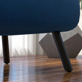 HOMCOM  Πολυθρόνα Κρεβάτι 3 σε 1 με Ρυθμιζόμενη Πλάτη και Μαξιλάρι,...