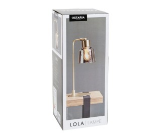 Ostaria Λάμπα μεταλλική και γυάλινη Lola χρυσή E14 40w 150cm -33045 Ostaria Λάμπα μεταλλική και γυάλινη Lola χρυσή E14 40w 150cm -33045