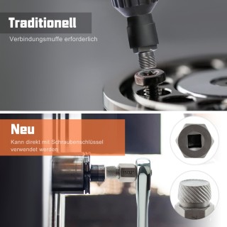 Costway Σετ Εξολκέων Βιδών 27 Τεμαχίων με Θήκη Επαγγελματικό Σετ Αρ...