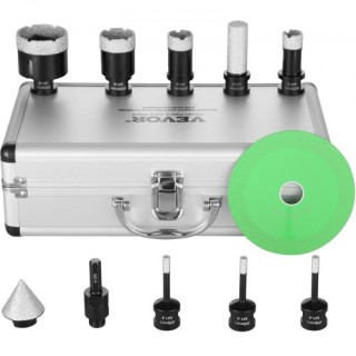 VEVOR Σετ Διαμαντοτρύπανων 7 τεμ. 6-50mm για Πλακάκια, Κεραμικά με... VEVOR Σετ Διαμαντοτρύπανων 7 τεμ. 6-50mm για Πλακάκια, Κεραμικά με...