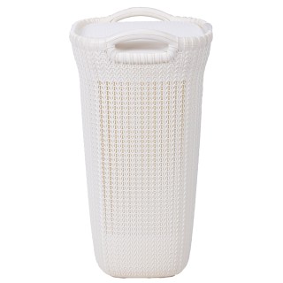 Galileo Καλάθι άπλυτων σε απόχρωση ελεφαντόδοντου με επιφάνεια που ...