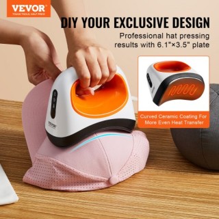 Μίνι Πρέσα Καπέλων VEVOR 6.1 x 3.5 ίντσες Λευκή BXSKMJMINIKMQCZLKV2 Μίνι Πρέσα Καπέλων VEVOR 6.1 x 3.5 ίντσες Λευκή BXSKMJMINIKMQCZLKV2