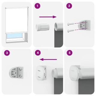 vidaXL Στόρι Συσκότισης Ρόλερ Γκρι 120 x 230 εκ. 4016089 vidaXL Στόρι Συσκότισης Ρόλερ Γκρι 120 x 230 εκ. 4016089