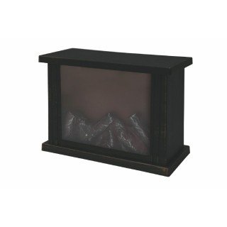 Galileo Διακοσμητικό τζάκι με εφέ φλόγας 27,5x11,5x20 εκ Santas Hou...