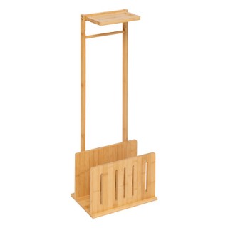 Βάση Χαρτιού Υγείας με Χώρο Αποθήκευσης 30,5 x 21 x 82 cm Φυσικό Ba... Βάση Χαρτιού Υγείας με Χώρο Αποθήκευσης 30,5 x 21 x 82 cm Φυσικό Ba...