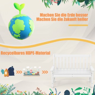 Costway Εξωτερικός Πάγκος HDPE Ανθεκτικός στις Καιρικές Συνθήκες με... Costway Εξωτερικός Πάγκος HDPE Ανθεκτικός στις Καιρικές Συνθήκες με...