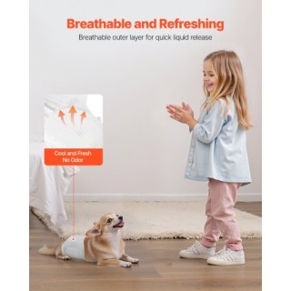 VEVOR Πολύ Απορροφητικές Πάνες για Αρσενικούς Σκύλους XS 144 τεμάχι...