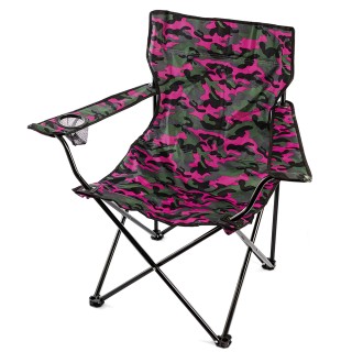 Galileo Καρέκλα pescatore camouflage από ανθρακοχάλυβα με κάθισμα α...