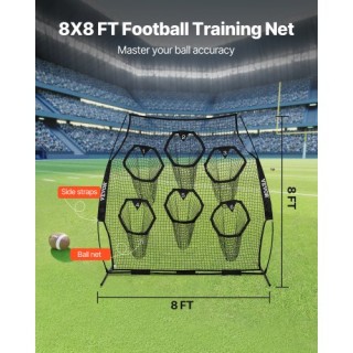 VEVOR Δίχτυ Προπόνησης Ρίψεων Ποδοσφαίρου με 6 Στόχους - Φορητό με ... VEVOR Δίχτυ Προπόνησης Ρίψεων Ποδοσφαίρου με 6 Στόχους - Φορητό με ...